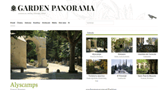 Desktop Screenshot of gardenpanorama.cz