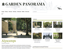 Tablet Screenshot of gardenpanorama.cz
